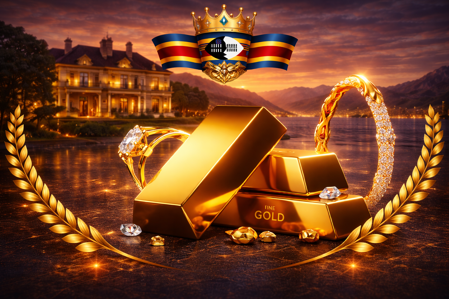 Luxury Jewellery Set prize photography